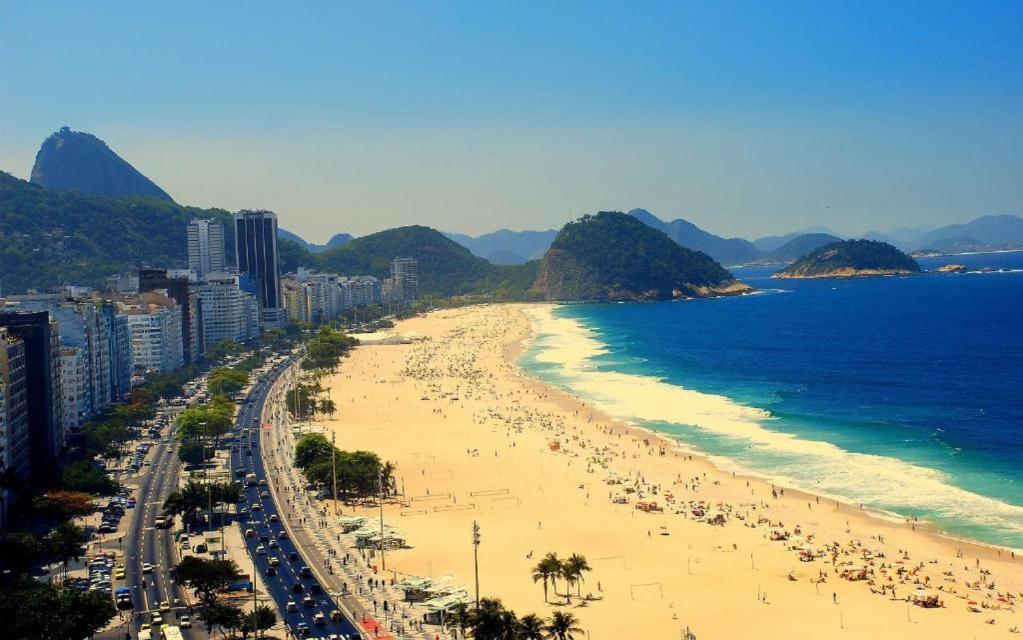 Copacabana 3 Suites, Andar Alto Com Vista Mar, 9 Camas, Enorme, Wifi 300Mb, Ar Condicionado Em Todas Suites, Pauloangerami Mvc1812 Rio de Janeiro Dış mekan fotoğraf