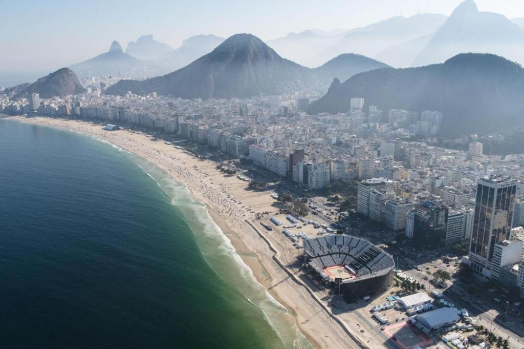 Copacabana 3 Suites, Andar Alto Com Vista Mar, 9 Camas, Enorme, Wifi 300Mb, Ar Condicionado Em Todas Suites, Pauloangerami Mvc1812 Rio de Janeiro Dış mekan fotoğraf